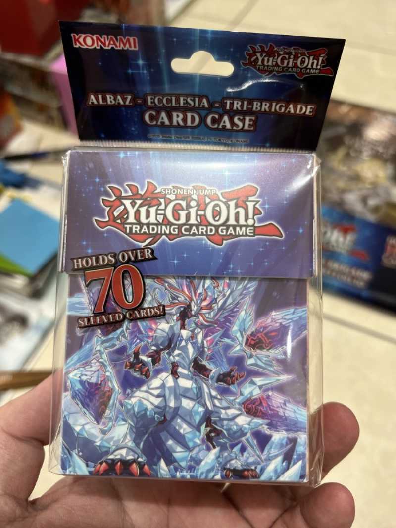 Yu-Gi-Oh! Albaz – Ecclesia – Tri-Brigade Card Case (Deck Box) - Quick  Review 