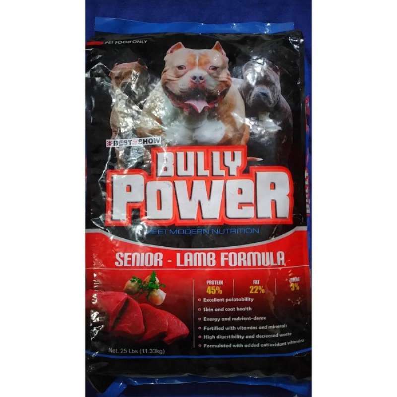 Promo 100 Produk Ori Bully Power Dogfood Senior Junior Rasa