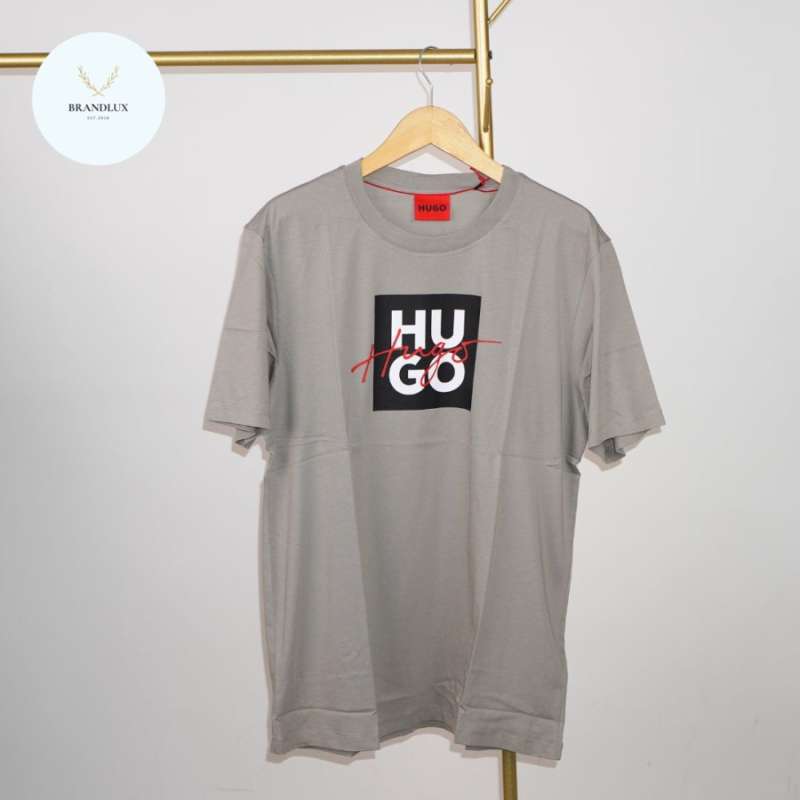 HUGO BOSS Dalpaca Cotton Regular Fit Jersey T-Shirt 100% Authentic