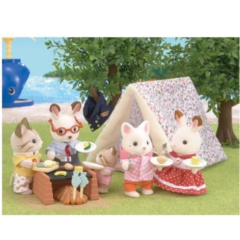 Sylvanian outlet camping set
