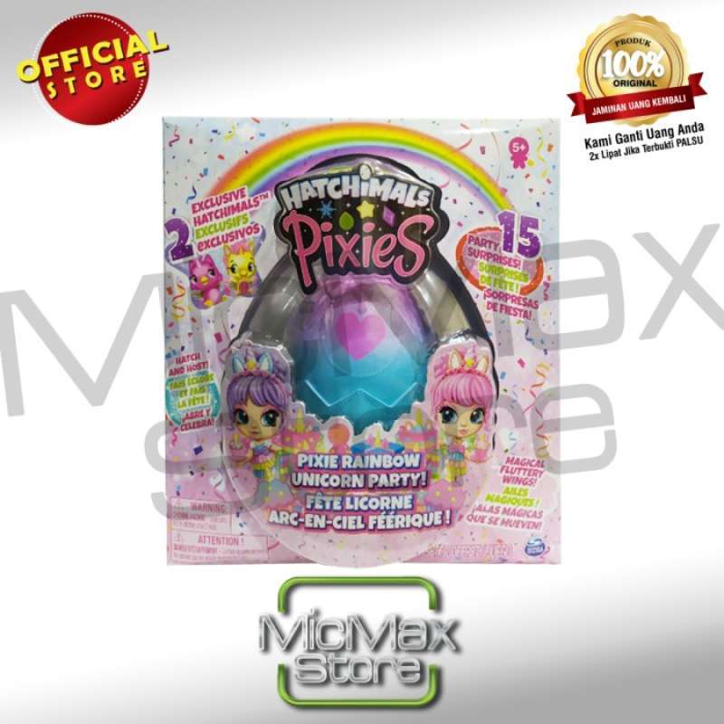 Hatchimals pixies clearance rainbow unicorn party