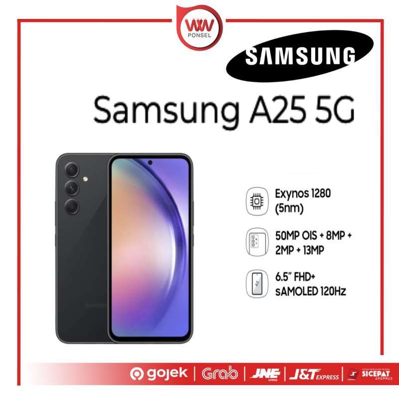 Hp samsung A25 5G Ram 8GB Internal 128GB Garansi Resmi