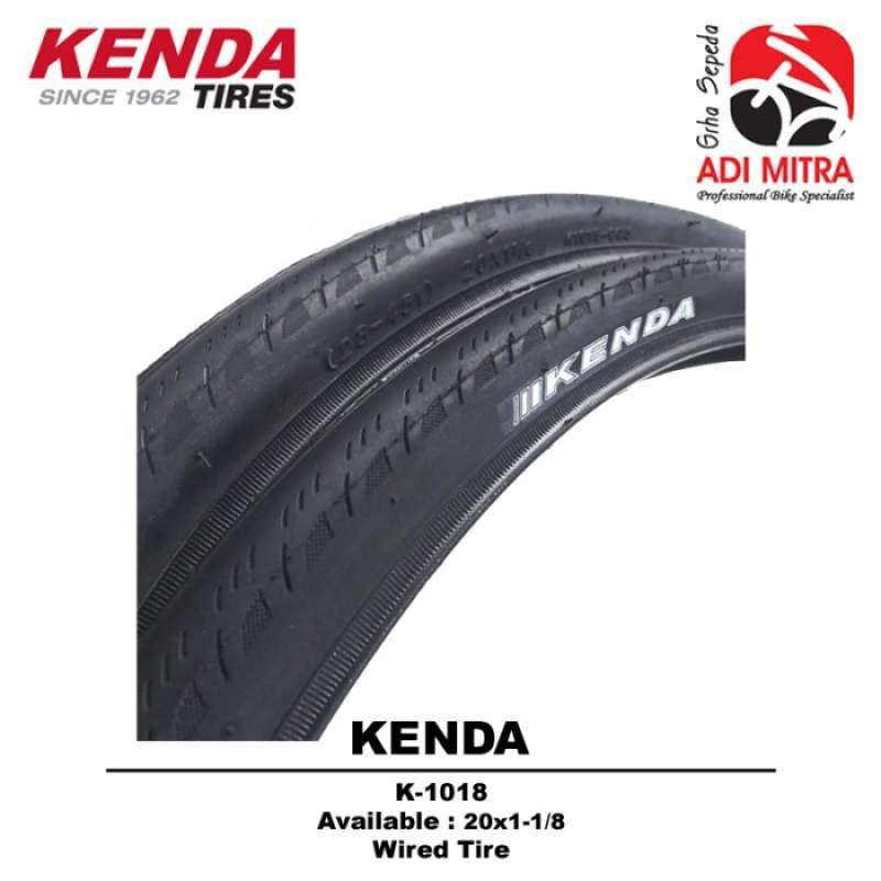 Jual Kenda K-1018 Wired Tire 20x1 1/8 Ban Luar Sepeda Di Seller
