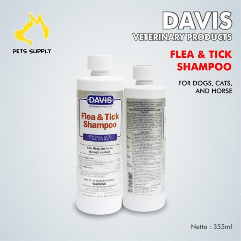 Davis flea and tick shampoo hot sale