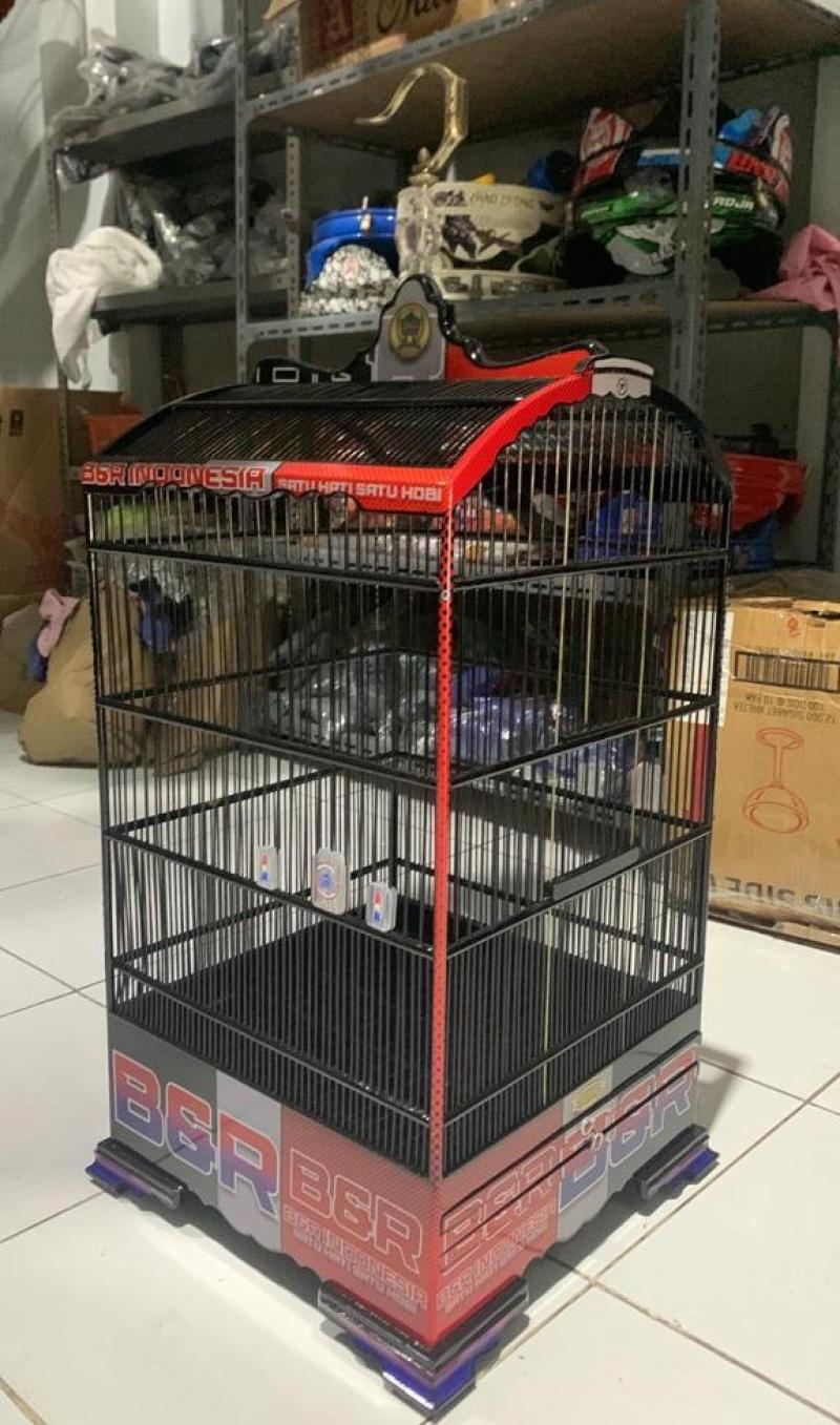 SANGKAR KANDANG KHOSAN KOSAN BNR B R DECAL 40x40cm
