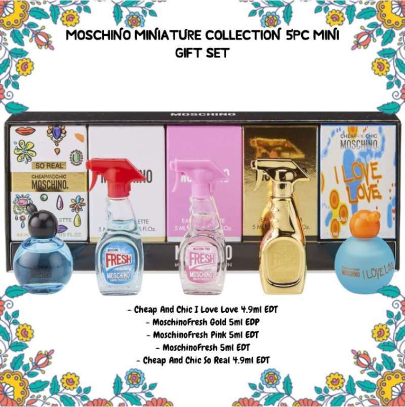 Moschino mini gift set sales