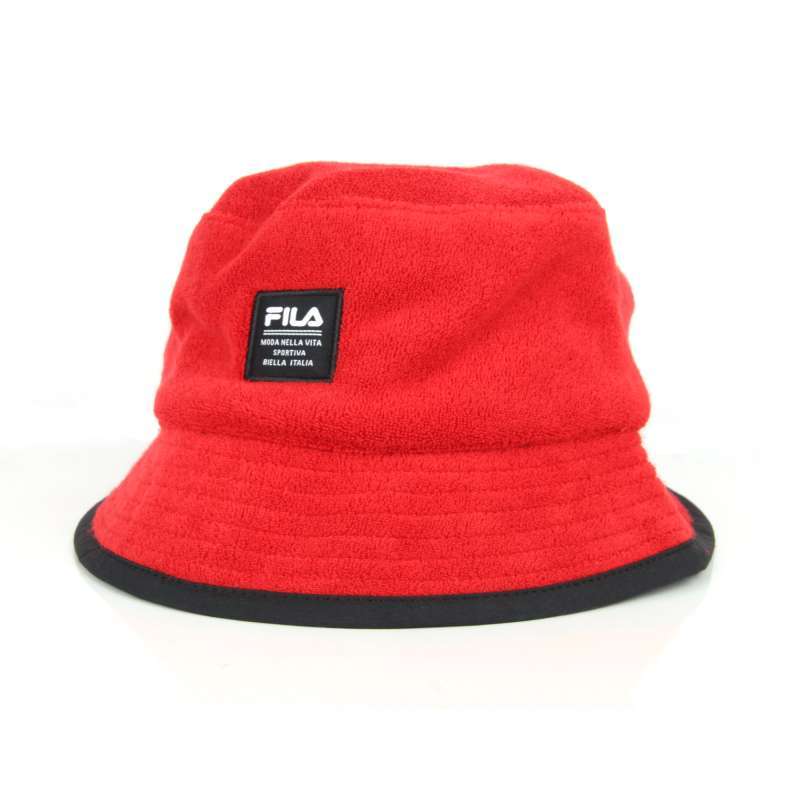 Fila bucket hat red best sale