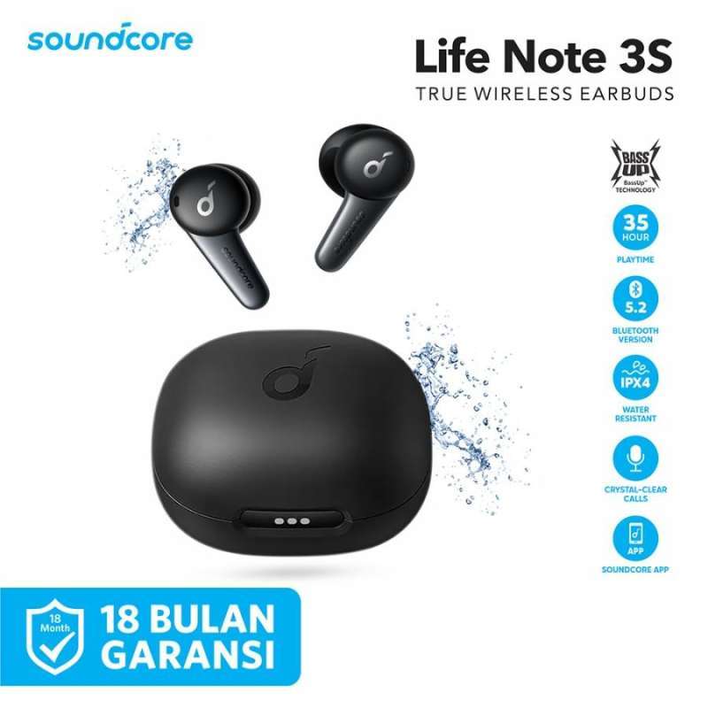 Earphone TWS Soundcore Life Note 3S A3945
