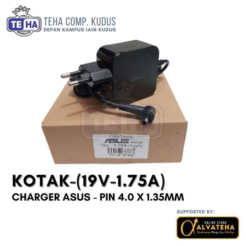 Adaptor Charger Laptop ASUS 19V 1.75A Original untuk VivoBook, Bergaransi Toko 1 Bulan, Ideal untuk Penggunaan Sehari-hari pada Laptop ASUS Seri Terbaru