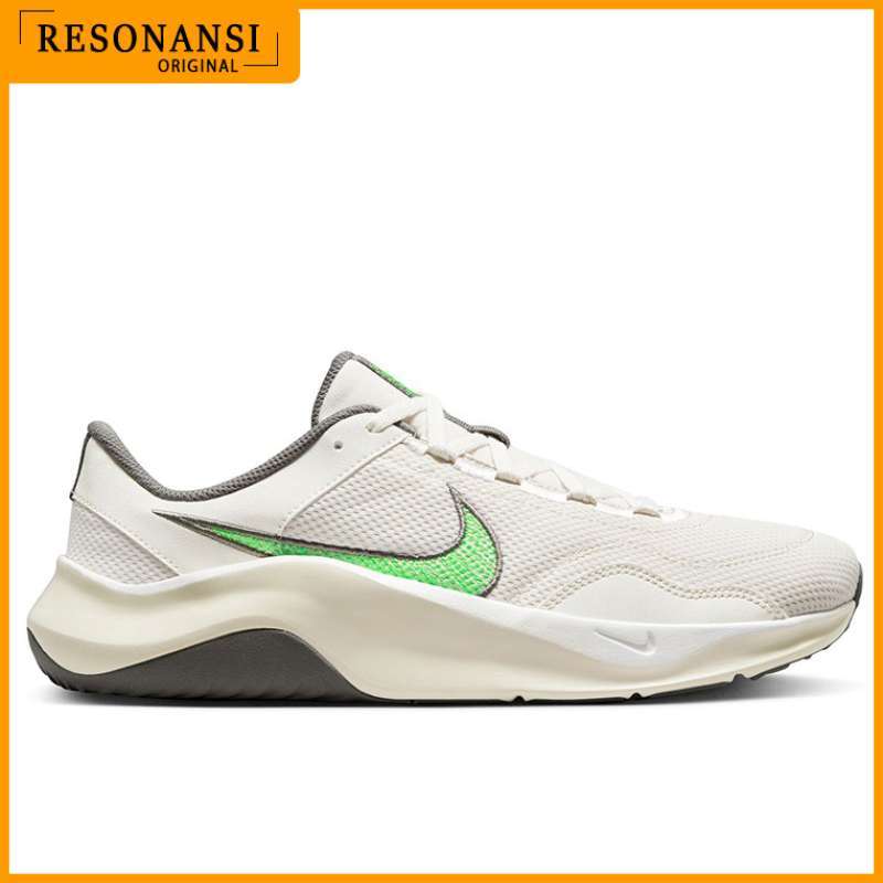 SEPATU PRIA TERBARU NIKE ORIGINAL SPORTS LEGEND ESSENTIAL 3 NEXT NATURE BEIGE