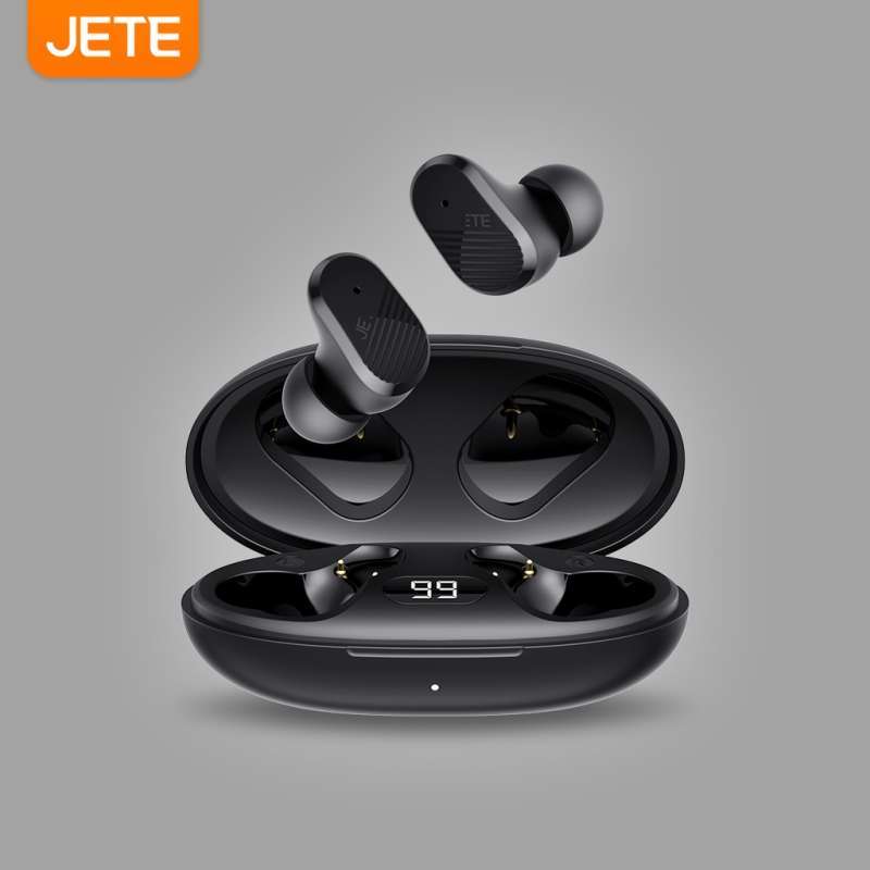 TWS Earbuds Headset Bluetooth JETE CS1 IPX4 Bluetooth Wireless Stereo  Garansi Tahun