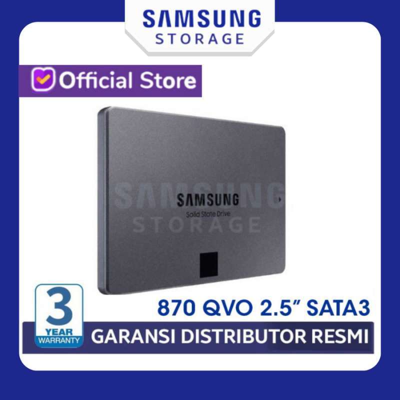 Ssd Ssd 870 Qvo Sata Samsung SSD 870 QVO 1TB SATA3 QLC