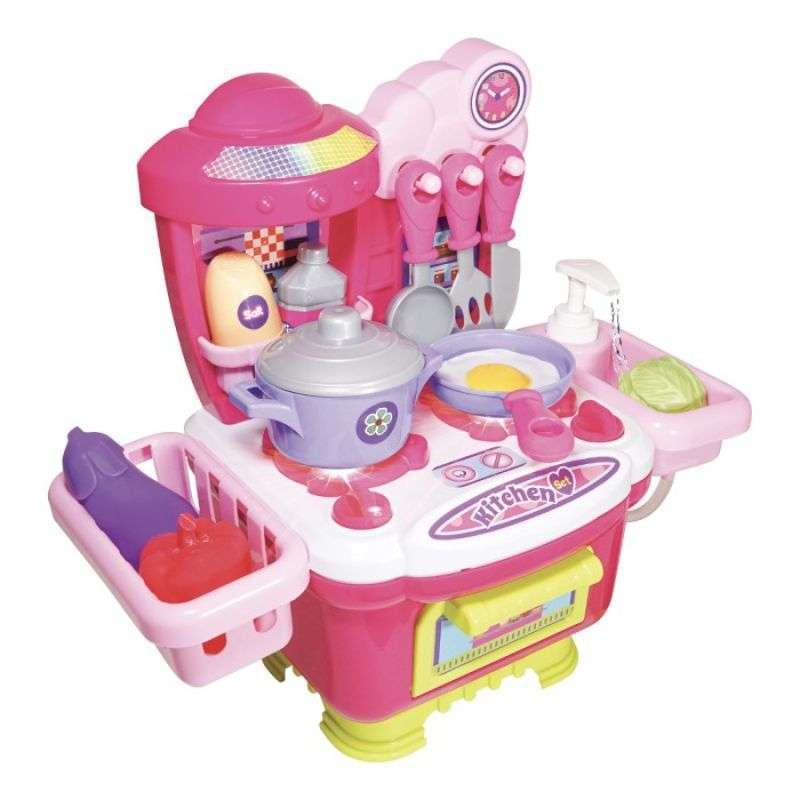 Standing kitchen set toy top