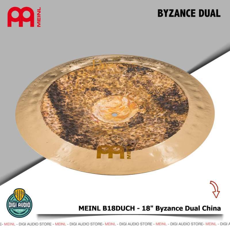 Jual Cymbal Drum Meinl B18DUCH - 18 inch Byzance Dual China Cymbal