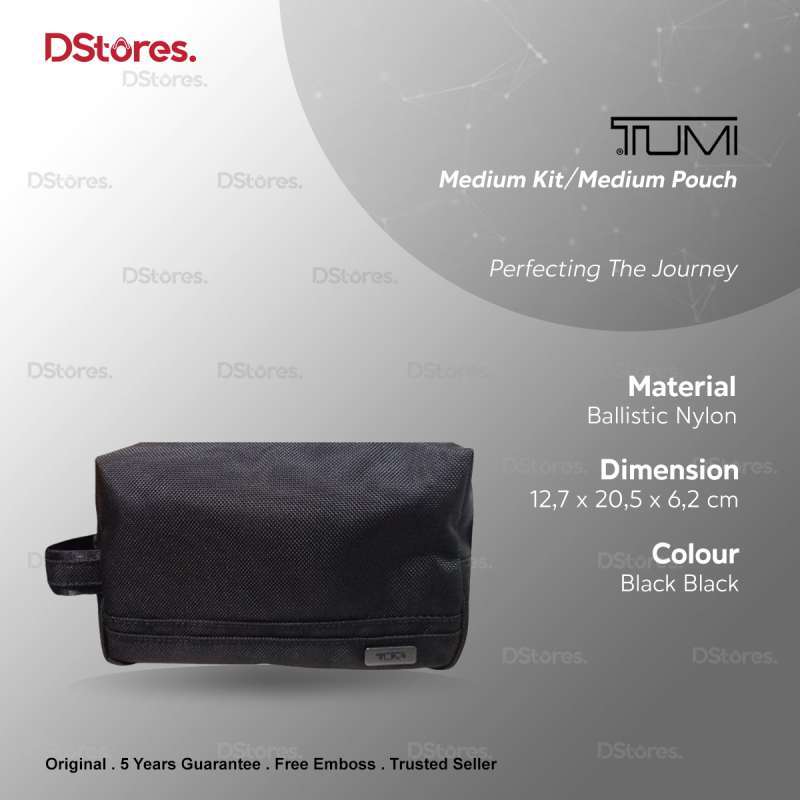 Promo Tumi Medium Kit medium Pouch Diskon 33 Di Seller Dstores Men Official Store Dstores Kota Jakarta Timur Blibli