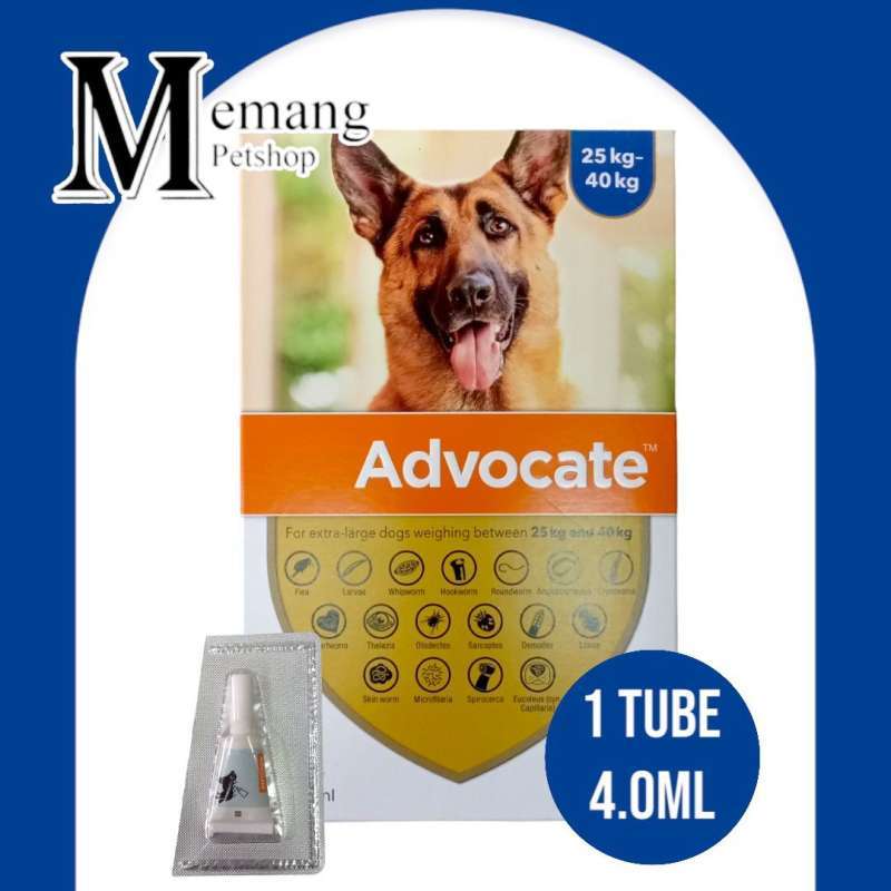 40 Kg Advocate Large Dog Best Price Advocate For Dogs Over 25kg