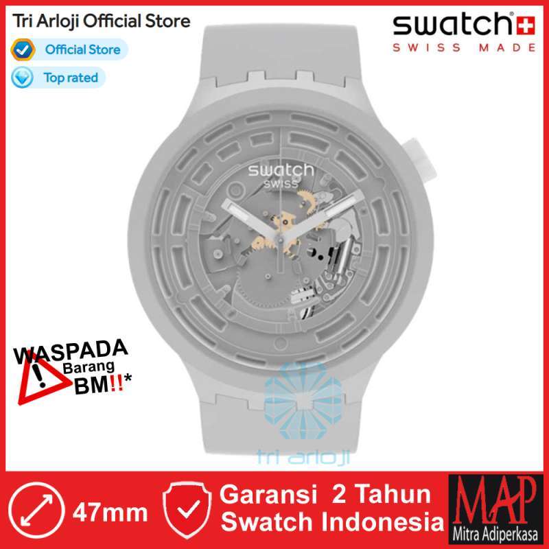 Swatch SB03M100 Watch - C-Grey