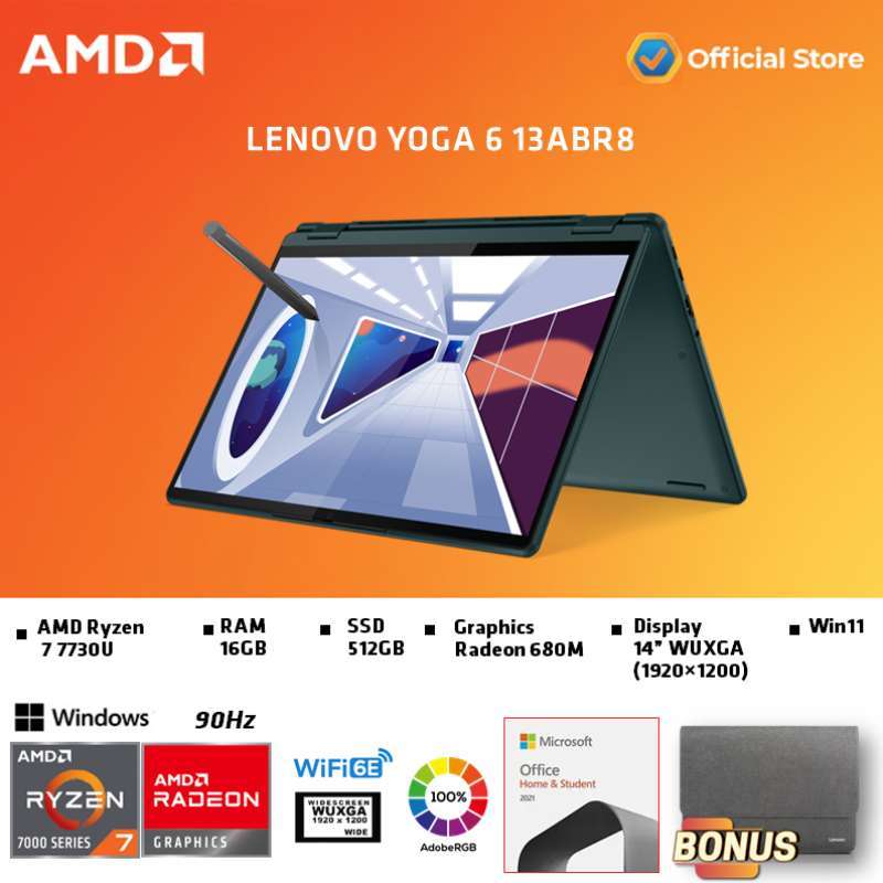Yoga6 Gen8 13.3型(AMD) メモリ16GB SSD:512GB 公式・直販】ノート
