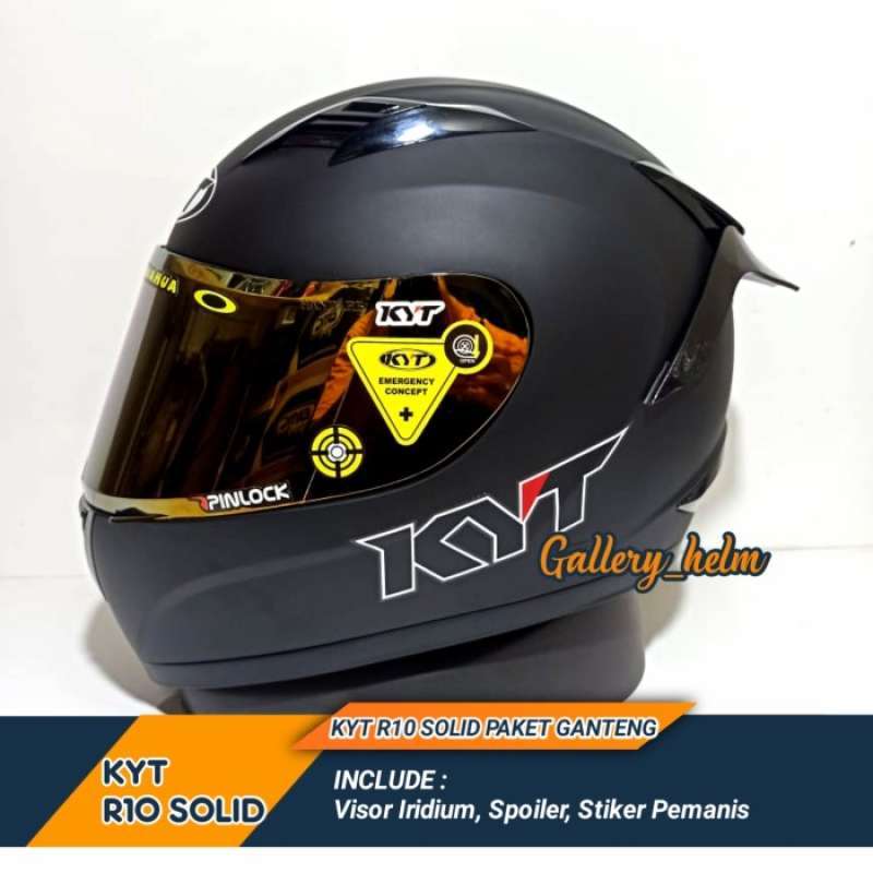 Visor iridium kyt sale r10