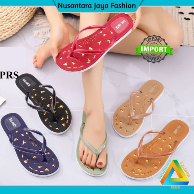 Jual Gratis Ongkir Sandal Jepit Wanita Anti Slip 028 Sandal