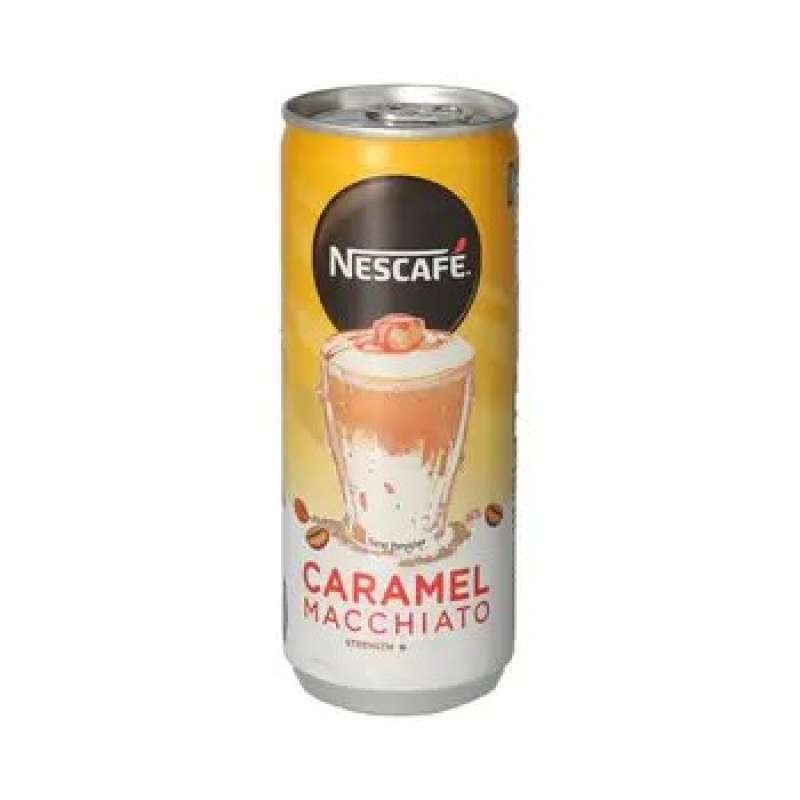 Caramel top macchiato nescafe