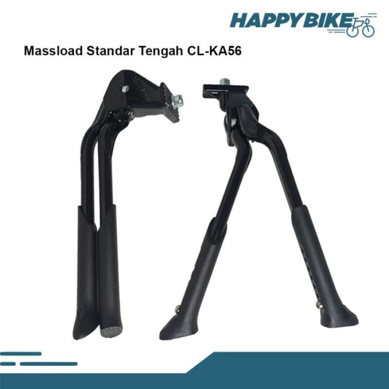 massload double leg kickstand standar tengah sepeda lipat stand