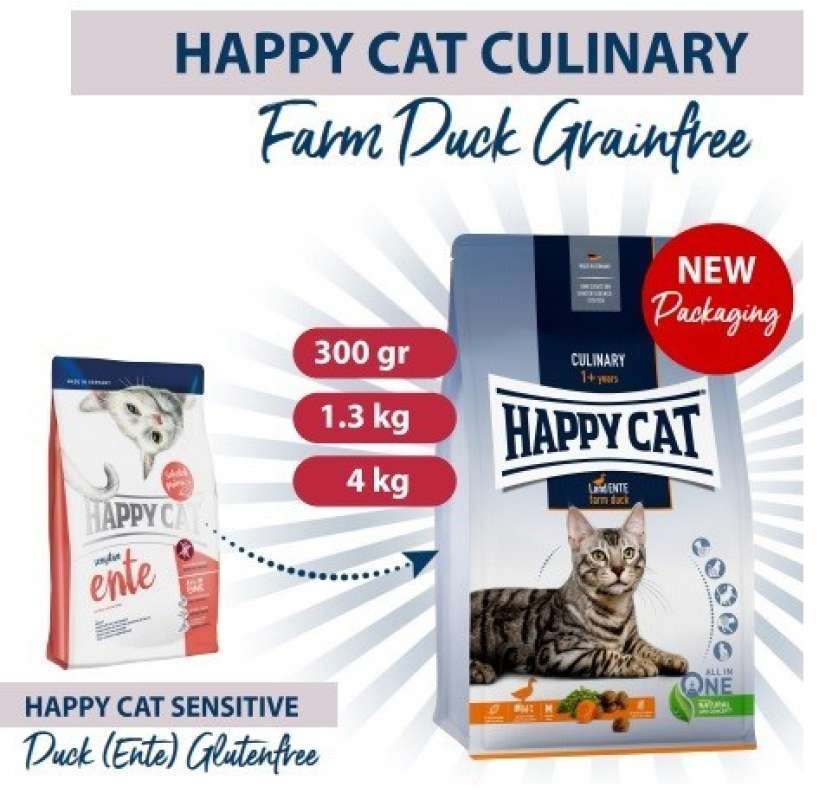 Promo Happy Cat Grain Free Duck ente 1.4kg Promo Price Diskon 23 Di Seller Sumber Raharja Petojo Utara Kota Jakarta Pusat Blibli