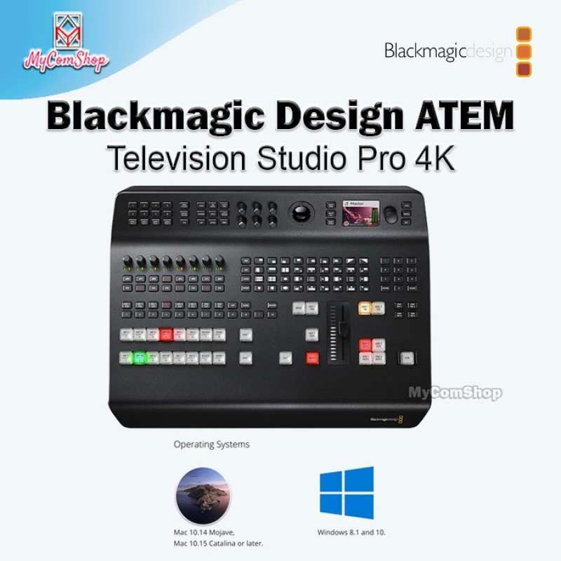 BLACKMAGIC DESIGN TELEVISION STUDIO PRO 4K LIVE PRODUCTION SWITCHER