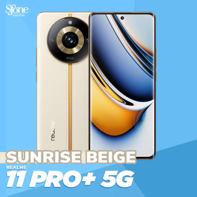 Jual Realme 11 Pro Plus 5G 12/512GB Bergaransi Resmi - Sunrise