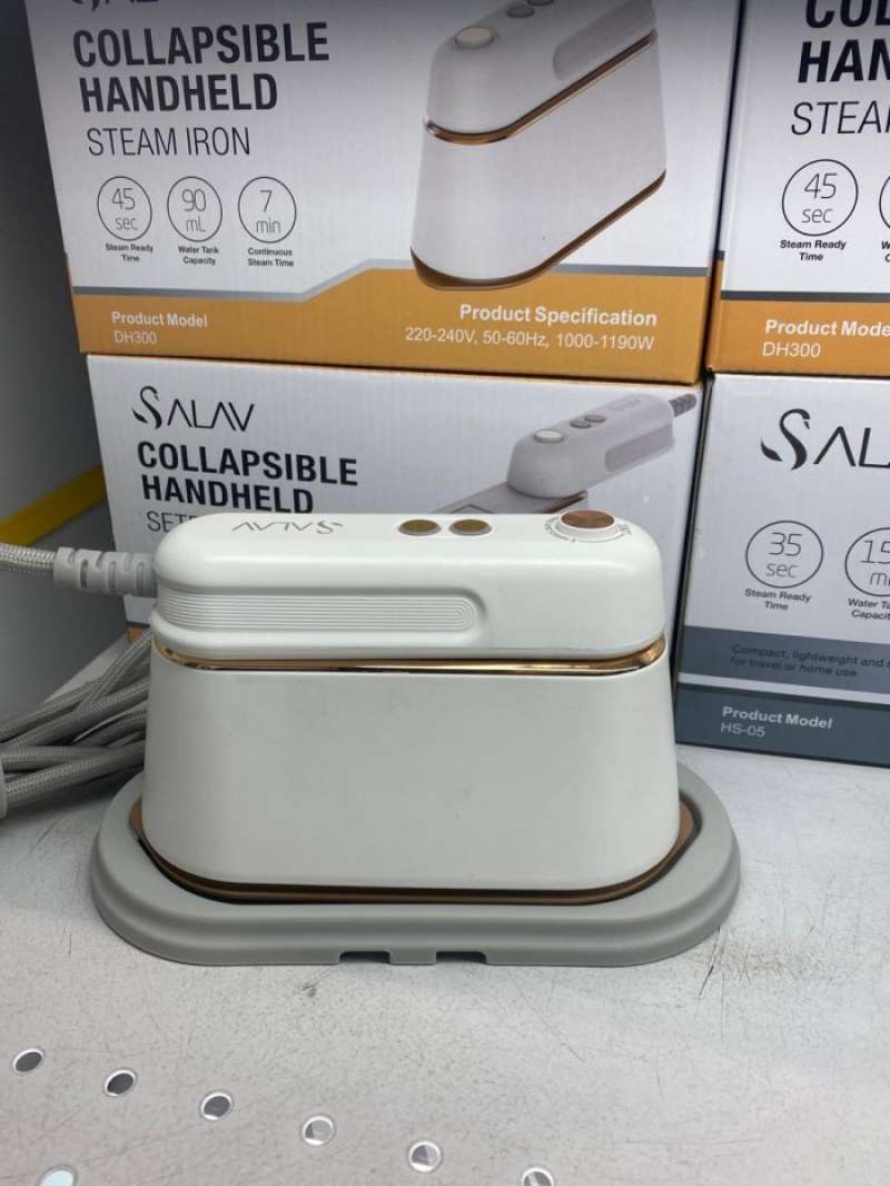 Salav collapsible deals handheld garment steamer