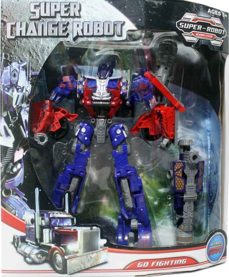 Mainan Anak Robot Transformer Super Change Medium Optimus Prime