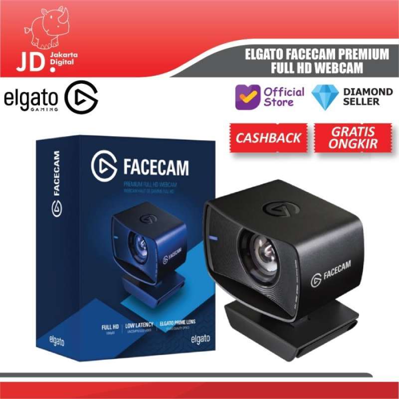 Jual Elgato Facecam Full HD 1080p Streaming Premium Gaming Webcam