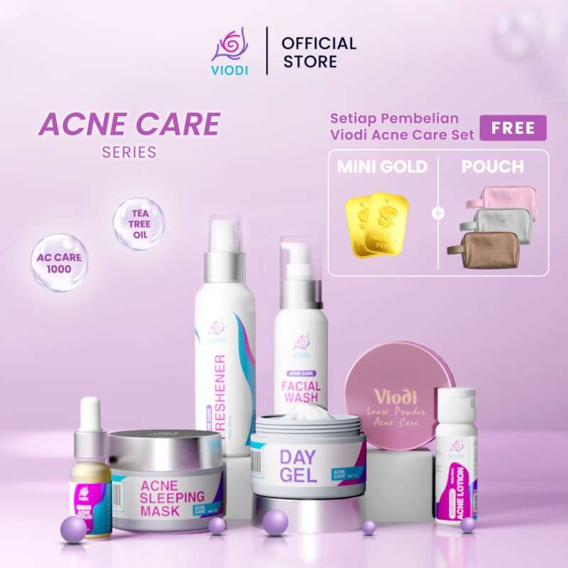 Jual Viodi Paket Skincare Perawatan Jerawat Acne Serries