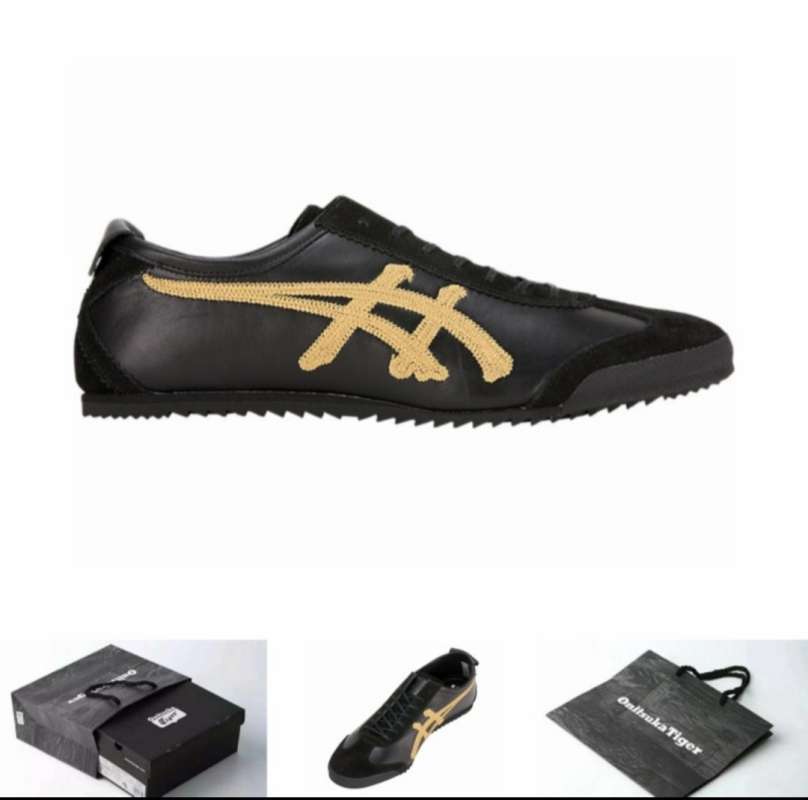 Onitsuka gold shop black