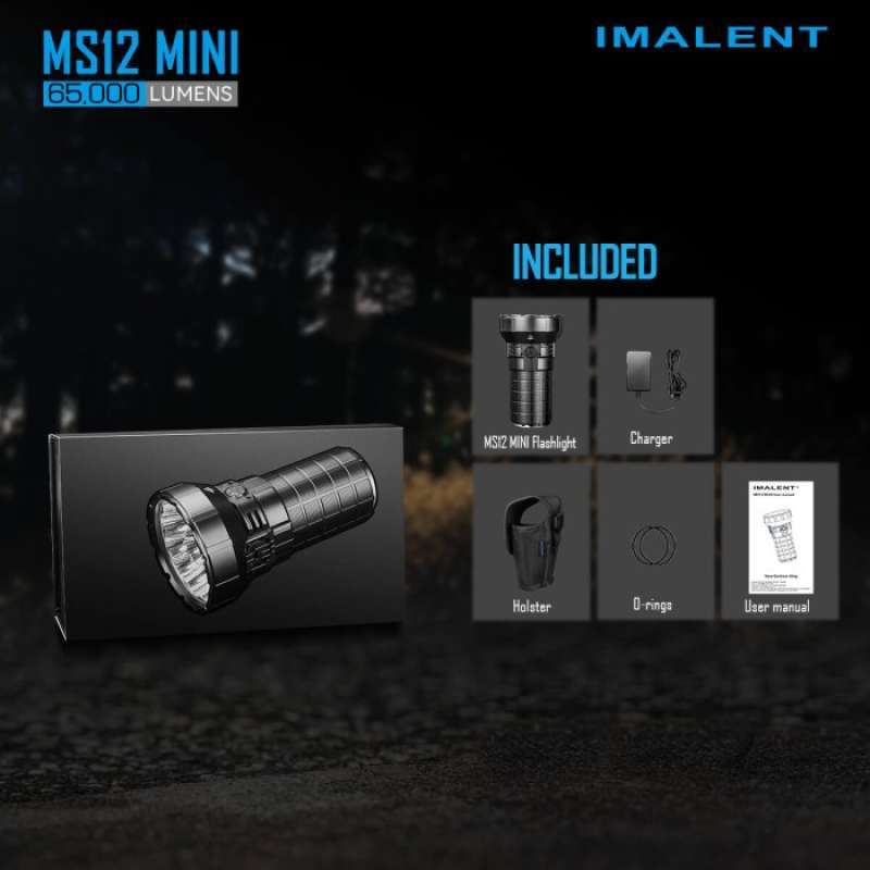 IMALENT MS12 LED Flashlight - IMALENT®