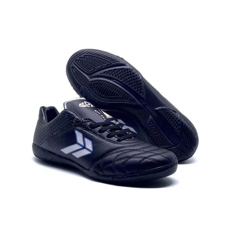 Promo Sepatu Futsal Olahraga Champione Black White Terbaru Lari