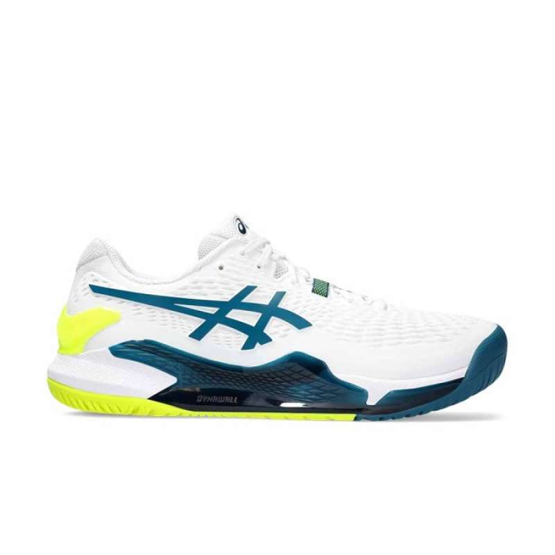 Jual ASICS Men Gel Resolution 9 Wide 1041A376.101 8.5 White
