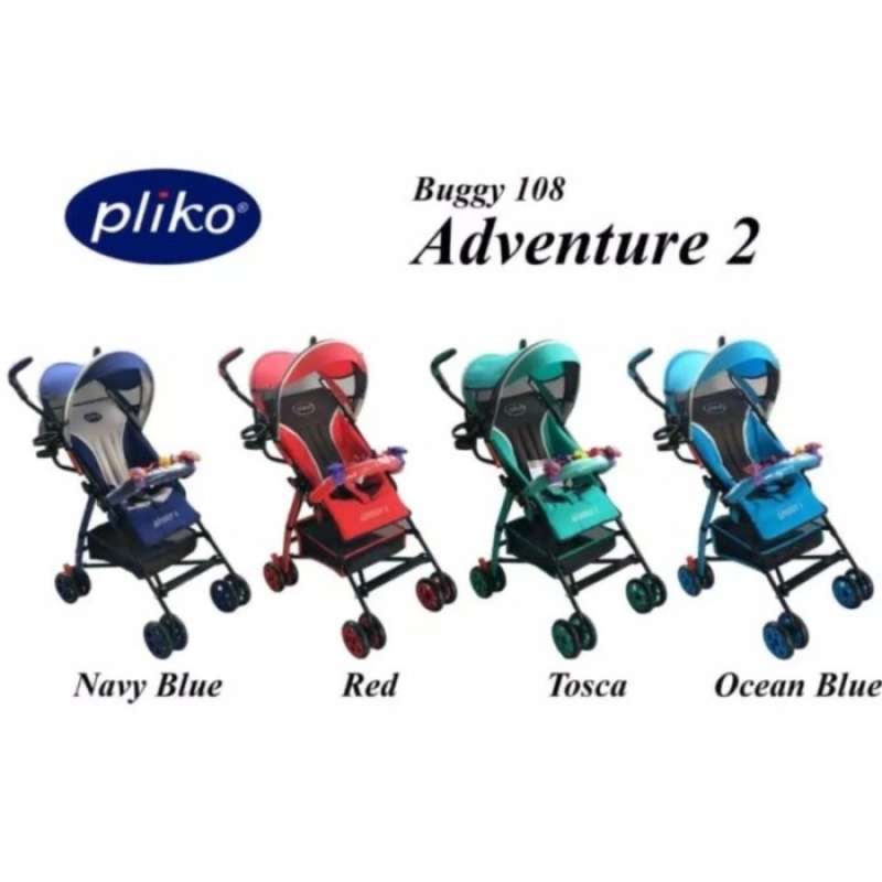Promo STROLLER BUGGY ADVENTURE 108 KERETA BAYI PLIKO COCOK UNTUK