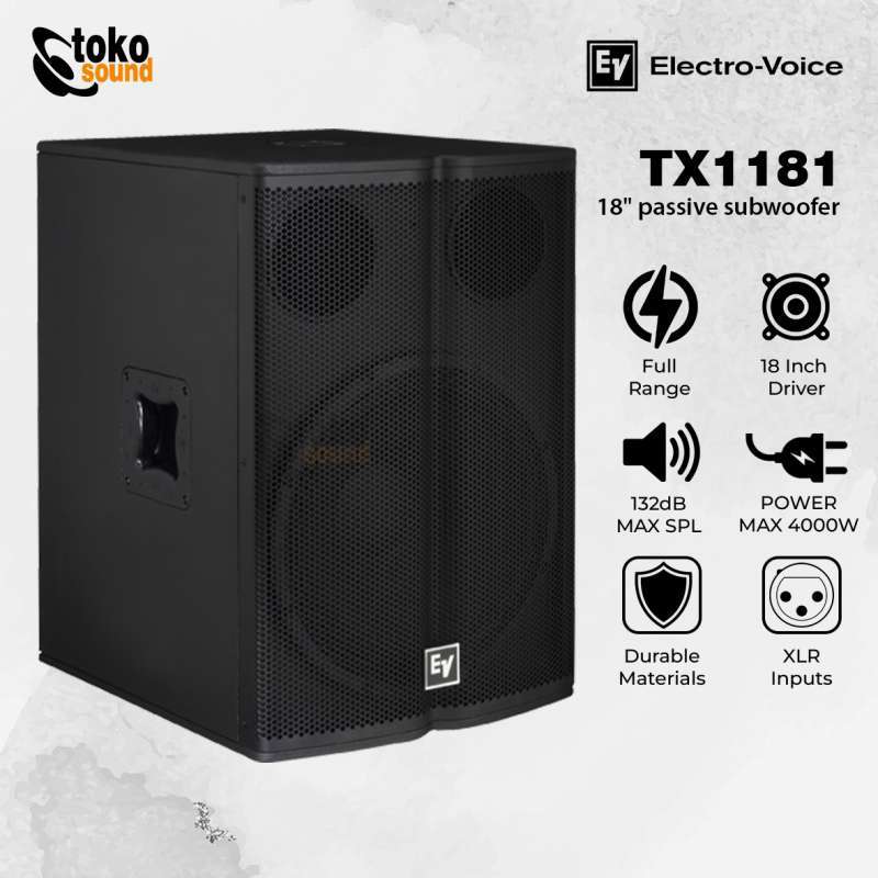 Jual Electro-voice Tx1181-he Tx1181 - 18 Inch Passive