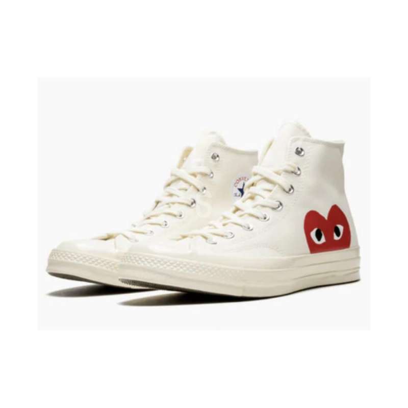 Cdg high cheap tops white
