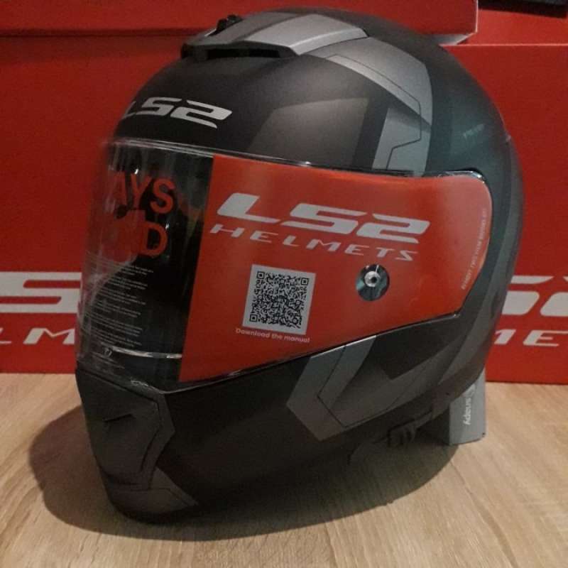 Promo Helm Ls2 Ff390 Breaker Physics Matt Black Titanium Diskon 23