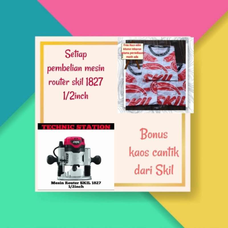 Jual Mesin Router SKIL 1827 1 2 Inch di Seller Mba Ayu Tugu