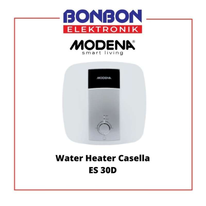 Promo Modena Electric Water Heater Casella 30 Liter - Es 30D / Es30D / Es30  Diskon 33% di Seller Mitraa Berkah - Kalibata, Kota Jakarta Selatan | Blibli