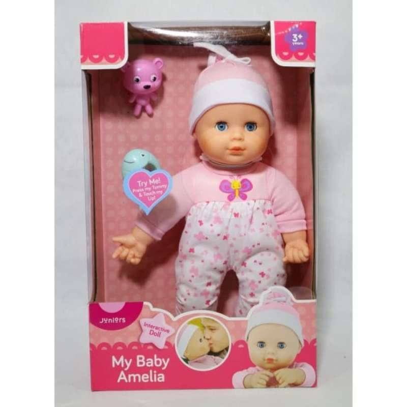 Jual TAKMAY DOLL TM1436 LOVE TO KISS BABY 14 inch di Seller Kim