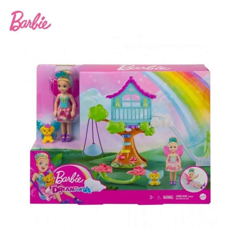 Jual Barbie dreamtopia chelsea fairy doll fairy tale inside the