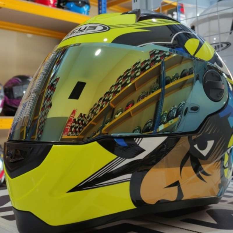 Promo Visor Zeus 811 Iridium Gold Kaca Helm Original Zeus