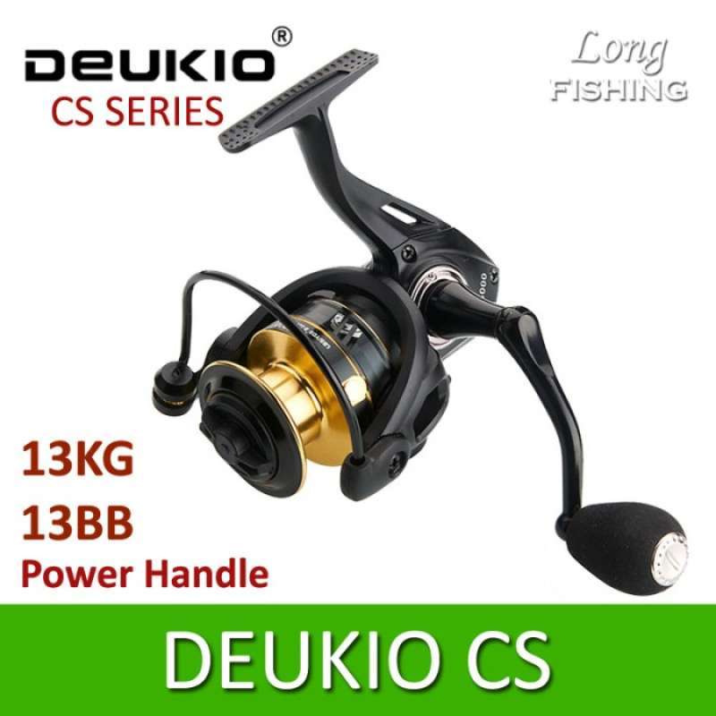Promo Reel Pancing Metal Deukio Cs 1000 - 7000 Reel Power Handle