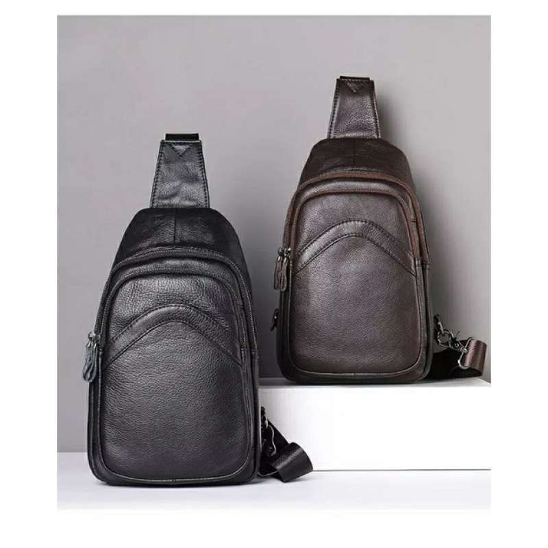 Sling bag sales kulit asli