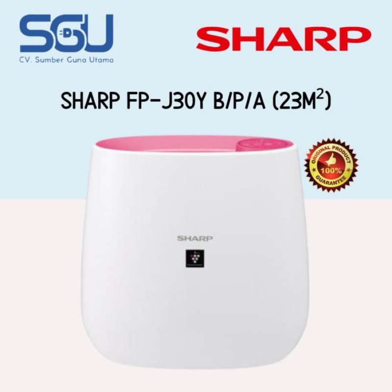Promo SHARP Air Purifier FP J30Y A B P FPJ30 coverage 23M2