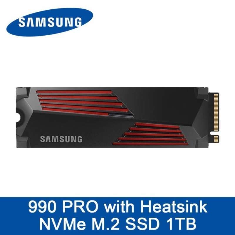 SSD SAMSUNG 990 PRO with Heatsink PCIe Gen NVMe 1TB